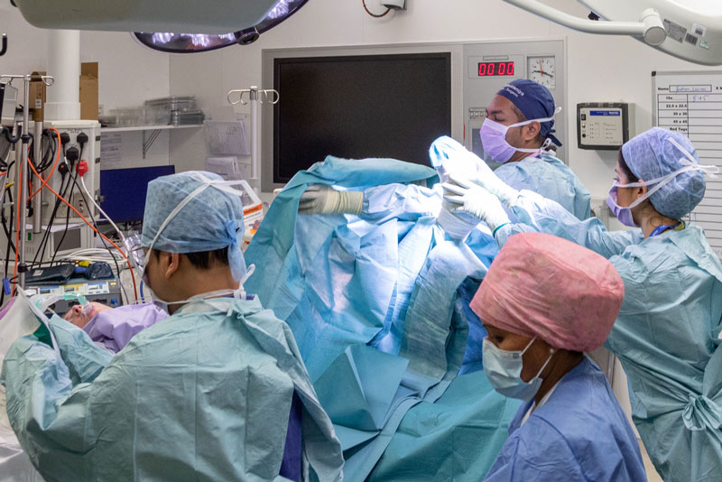 Hip replacement operation performed by Dr Arj Imbuldeniya