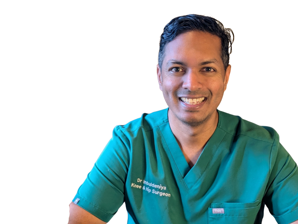 Dr Arj Imbuldeniya, Consultant Orthopaedic Knee and Hip Surgeon, London