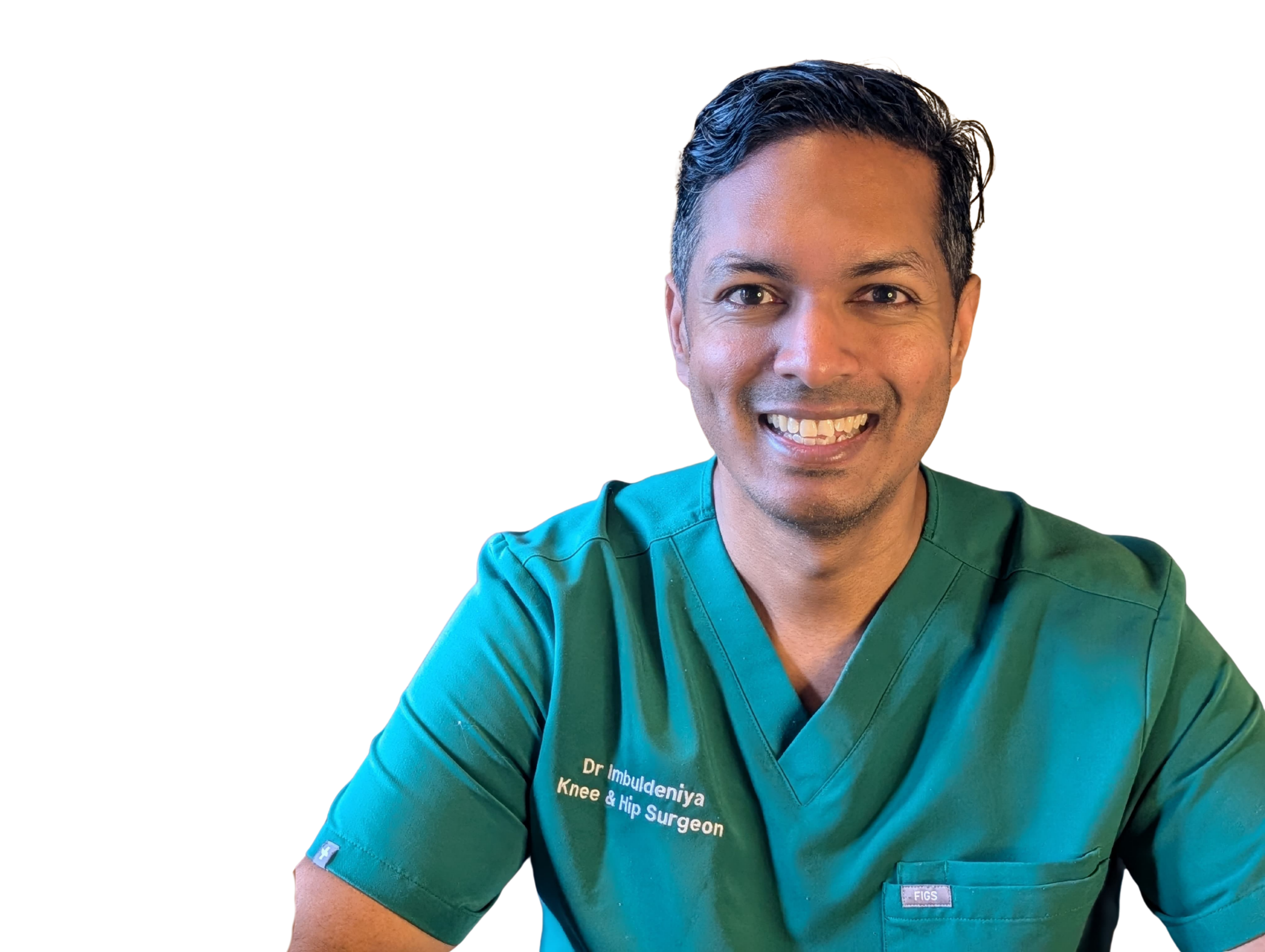Dr Arj Imbuldeniya — Consultant Orthopaedic Knee and Hip Surgeon
